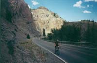 the canyon leading to Lake City